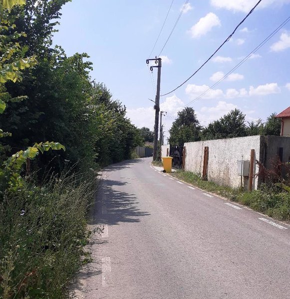Domnesti-Teghes, intravilan, 600mp, strada asfaltata gaz, curent, zona vile