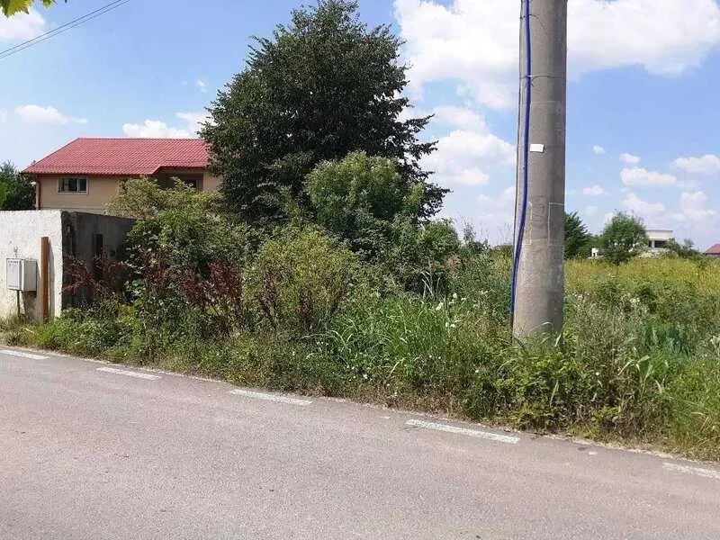 Domnesti-Teghes, intravilan, 600mp, strada asfaltata gaz, curent, zona vile